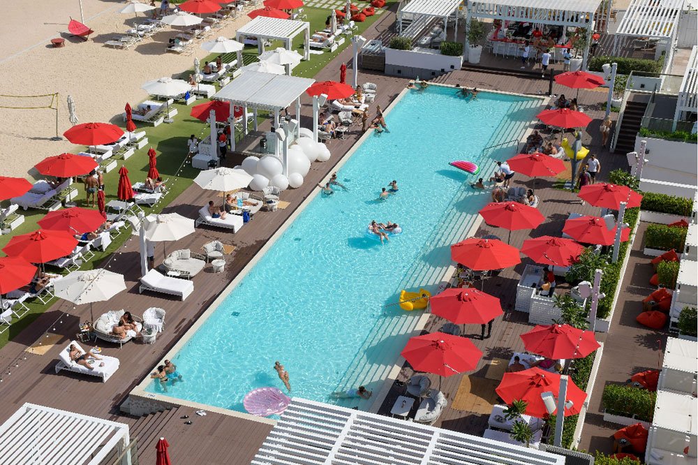 Explore the vibrant beach party scene in Dubai